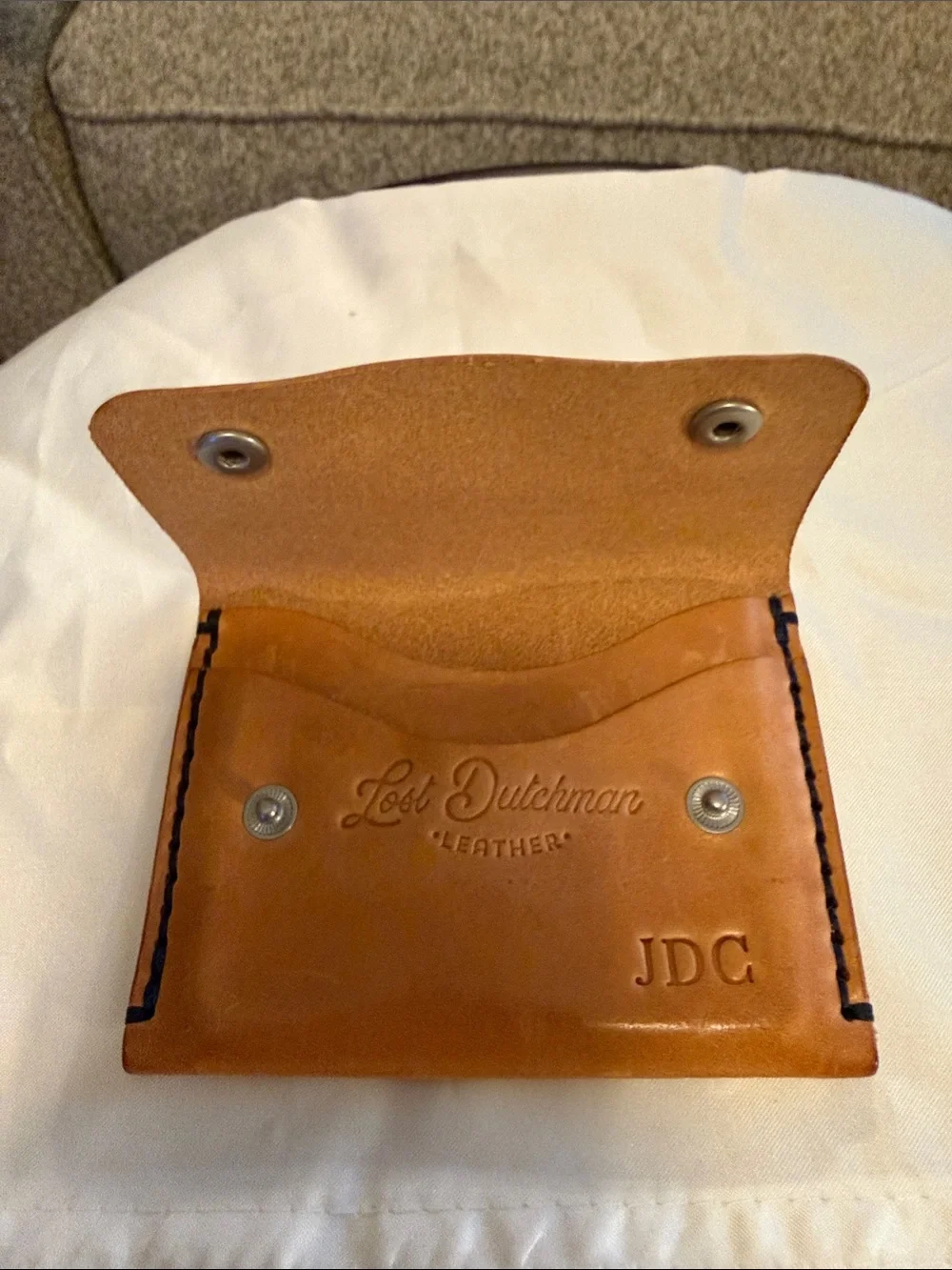 Lost Dutchman Envelope Style Snap Front Pocket Wallet